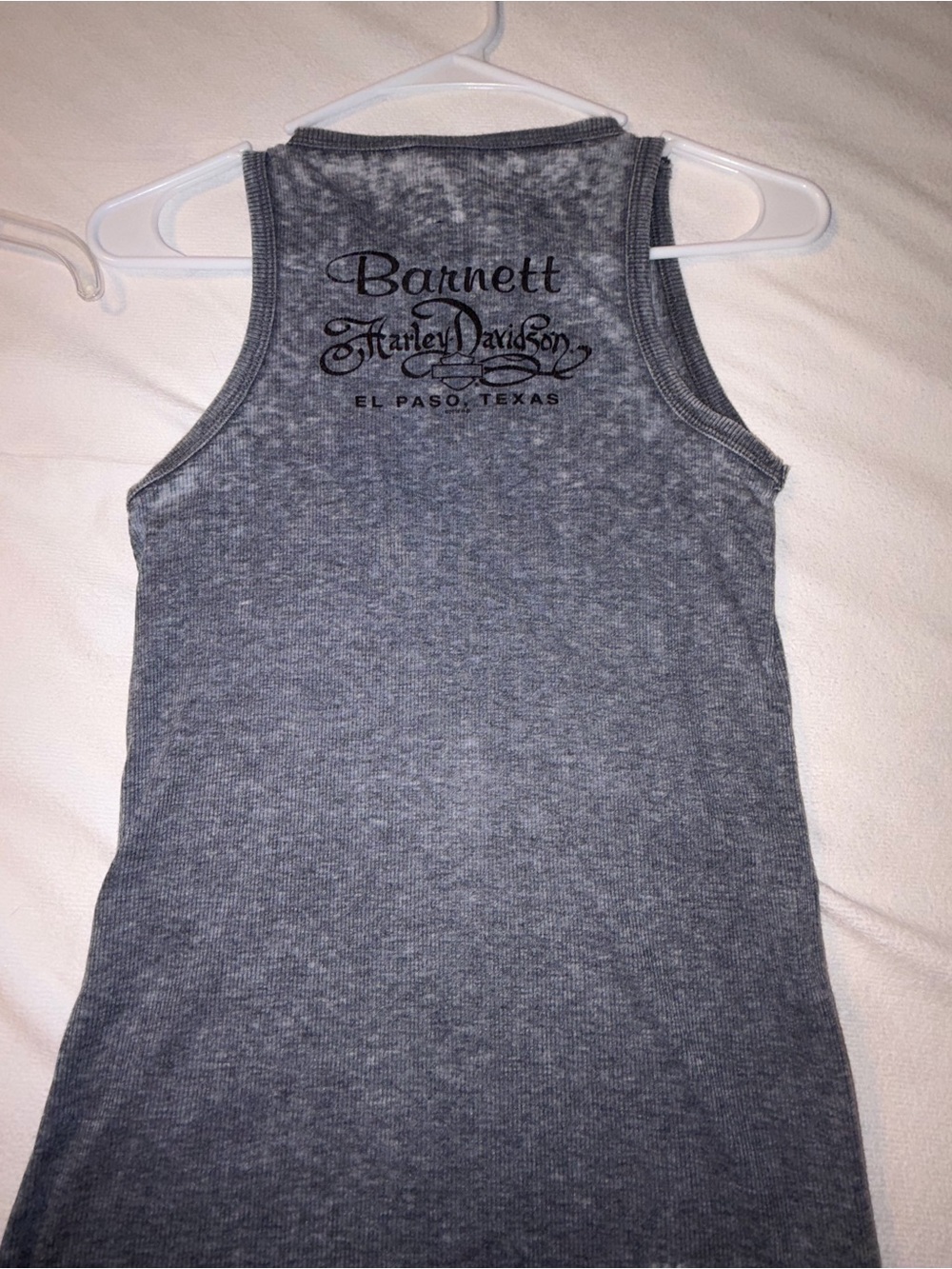 Harley-Davidson Women's Pink & Gray Tank Tops bundle - Picture 5 of 6